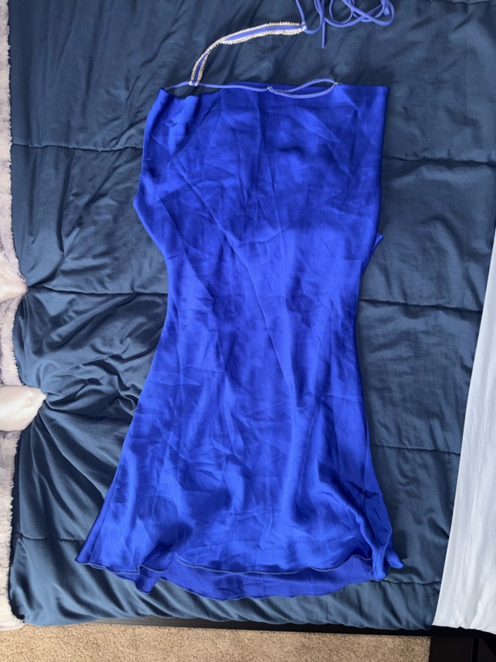 Blue dress